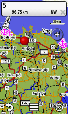 Regio Eesti topo kaart Garmini GPS-seadmetele