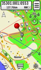 Regio metsaeraldiste teemakiht Garmini GPS-seadmetele