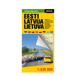 Regio road atlas of Baltic States