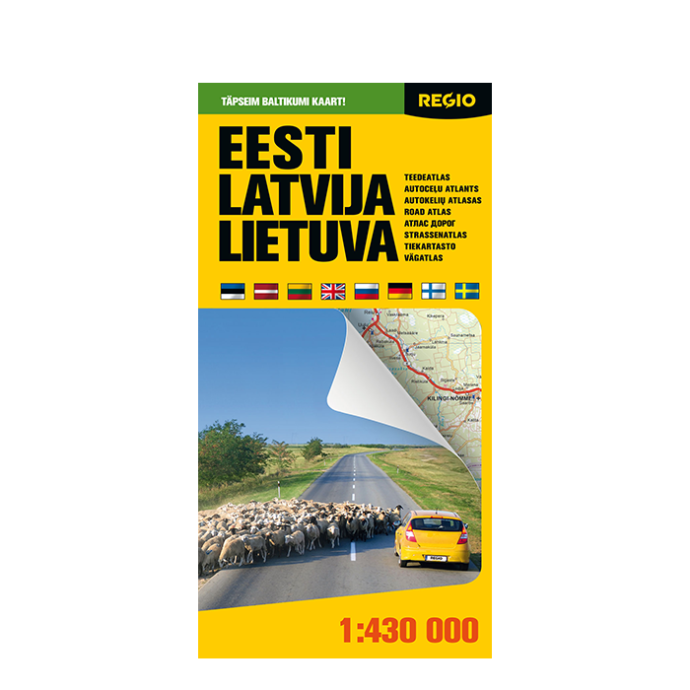 Regio Baltimaad. Eesti, Latvija, Lietuva teedeatlas