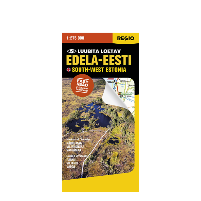 Edela-Eesti voldikkaart