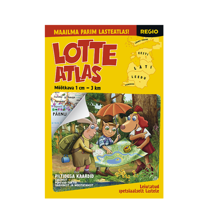 Lotte Children's Atlas of Estonia, Latvia and Lithuania