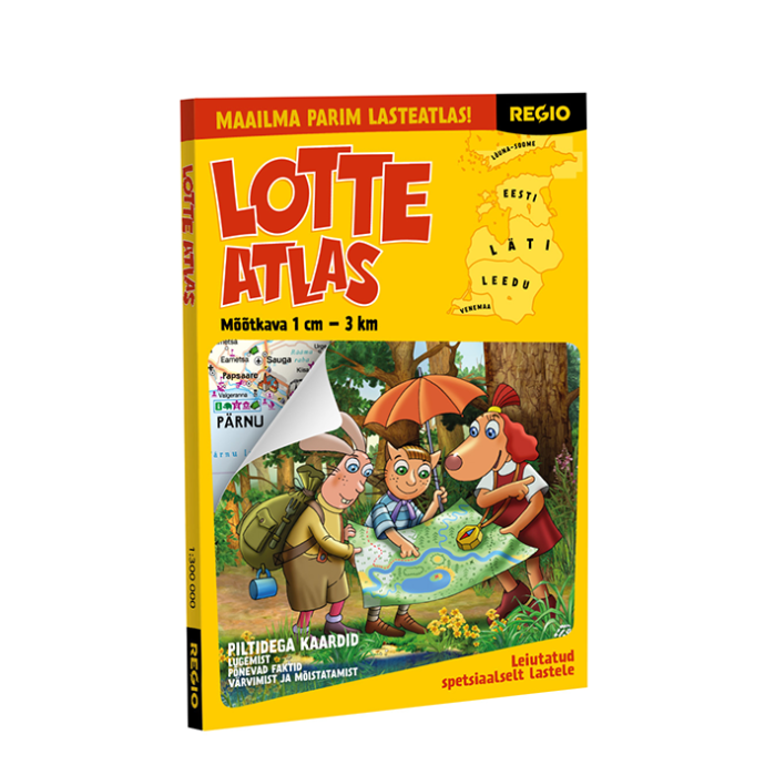 Lotte Children's Atlas of Estonia, Latvia and Lithuania