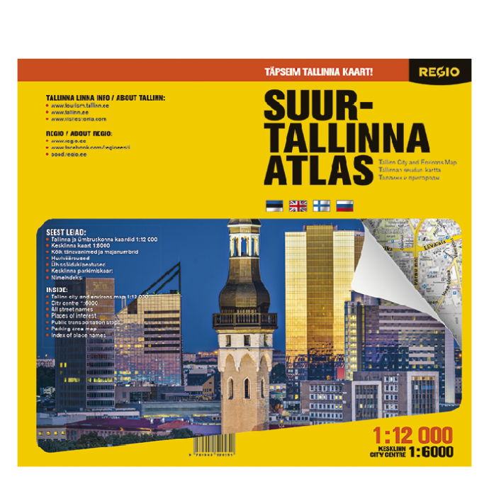 Suur-Tallinna atlas - Tallinna ja lähiümbruse kaardid