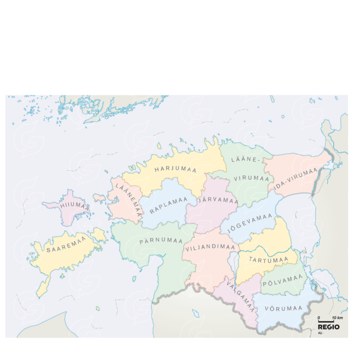 Regio Eesti haldusjaotuse kaart, fail