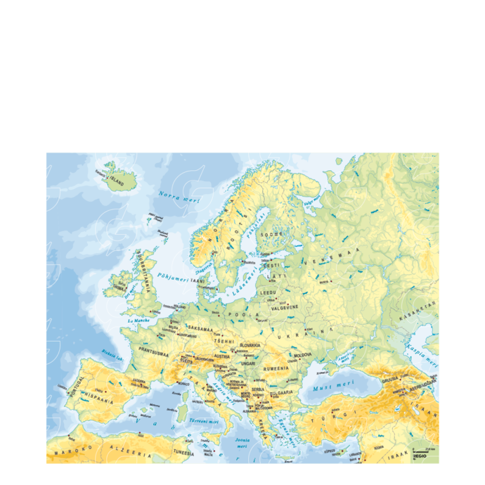 Regio Euroopa fppsiline kaart, kaardifail