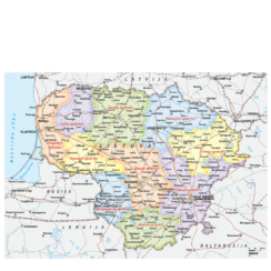 Regio Leedu haldusjaotuse kaart, fail