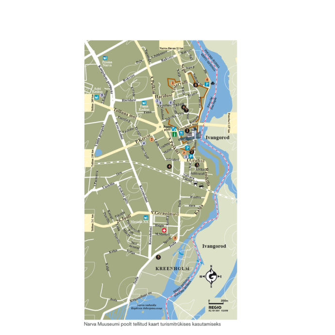 Regio Narva muuseumi kaardifail