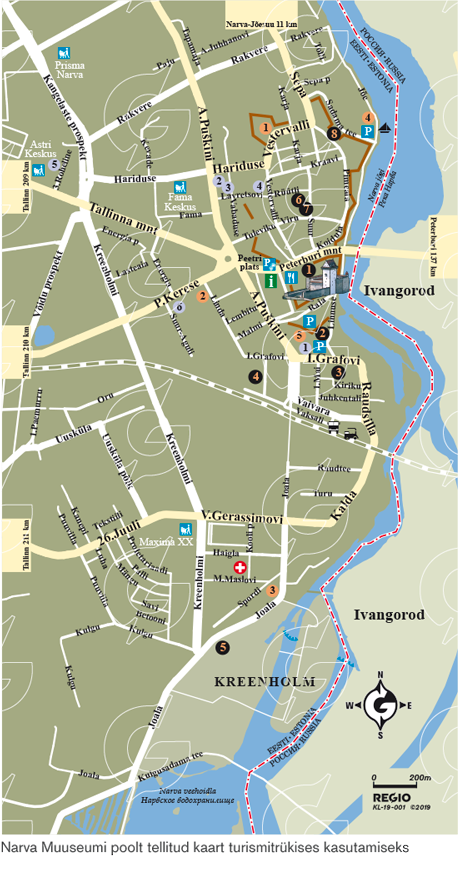 Regio Narva muuseumi kaardifail
