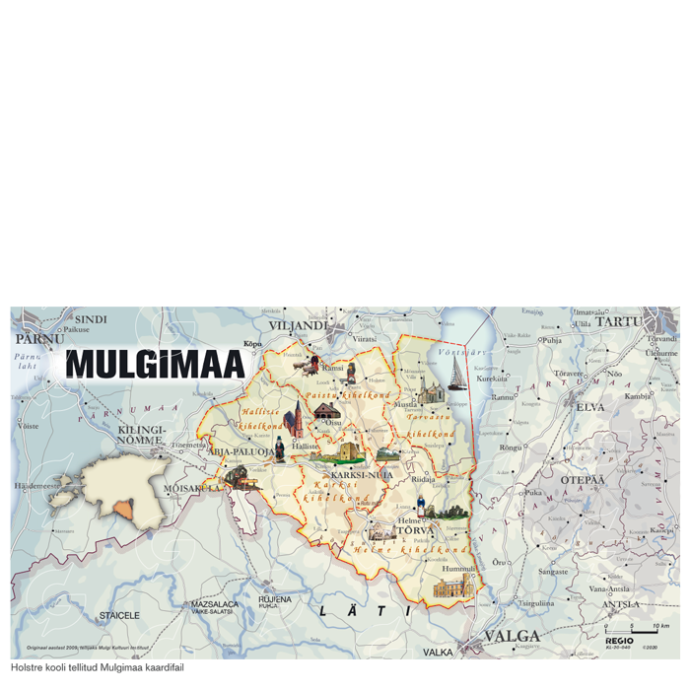 Regio Mulgimaa kaardifail piltidega