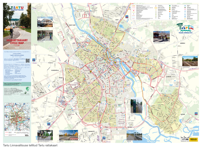 Regio Tartu rattateede kaart, fail