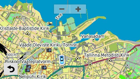 Regio road map of Baltic States for Garmin GPS
