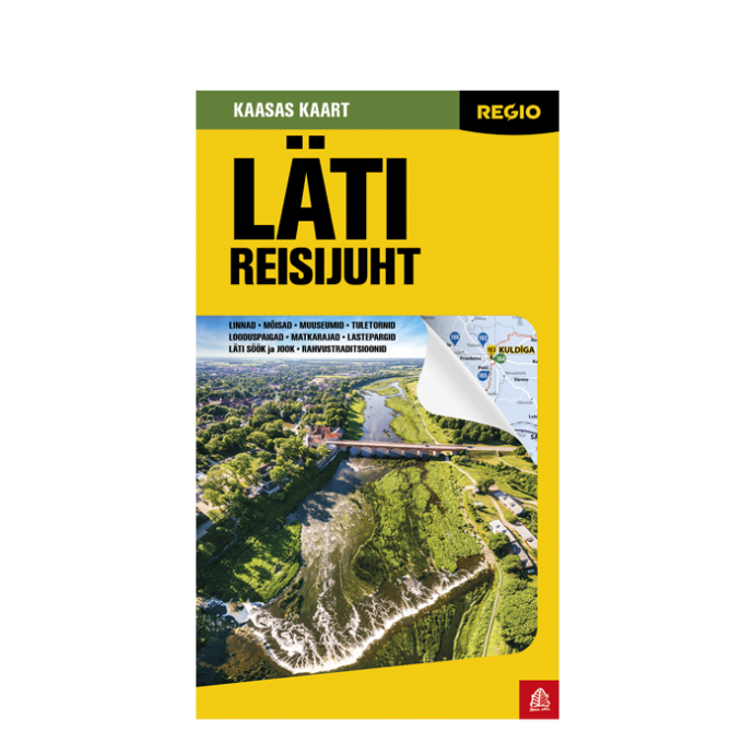 Regio Läti reisijuht, esikaas