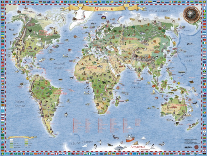 Regio maailma piltkaart