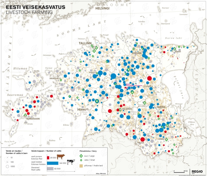 Rahvusatlas Eesti veisekasvatus