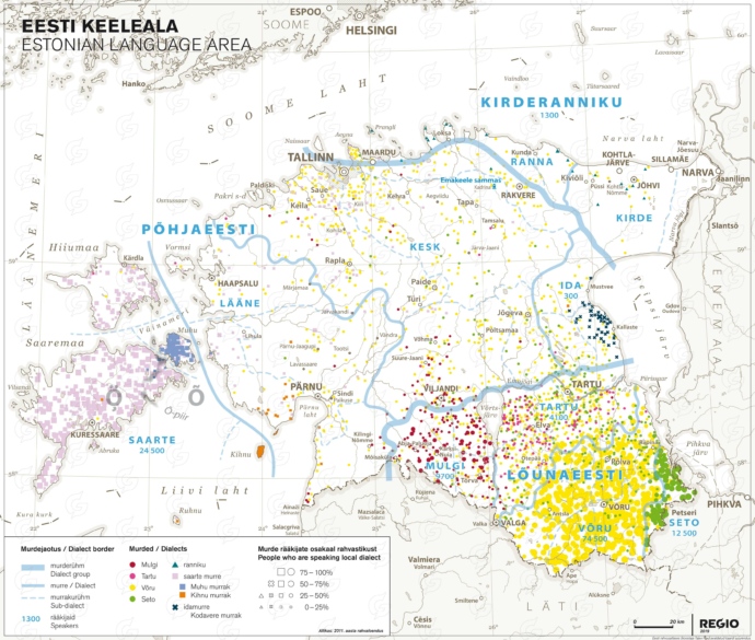 Rahvusatlas Eesti murded ja murrakud