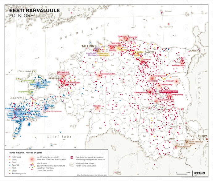 Rhvusatlas Eesti rahvaluule