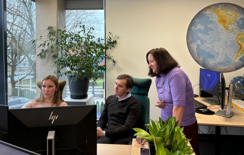 Regio kontoris Merilin, Daniel ja Anne