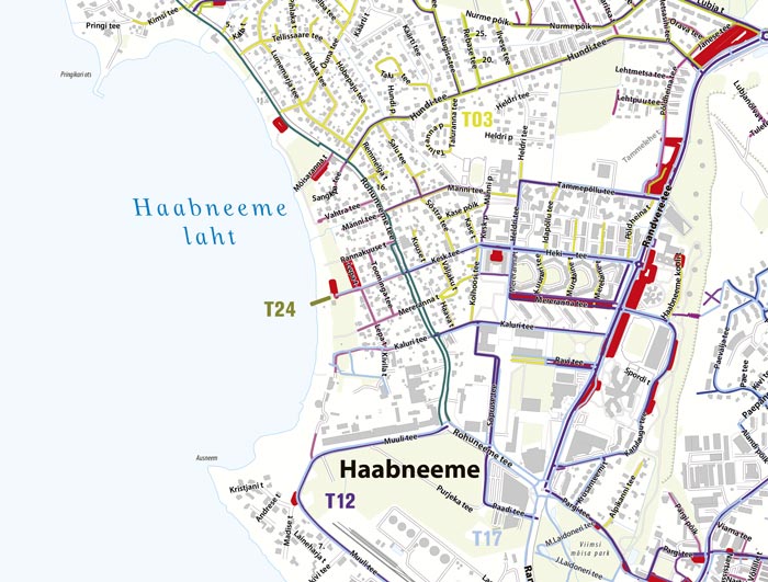 Viimsi valla teehoolduskaart aastast 2024