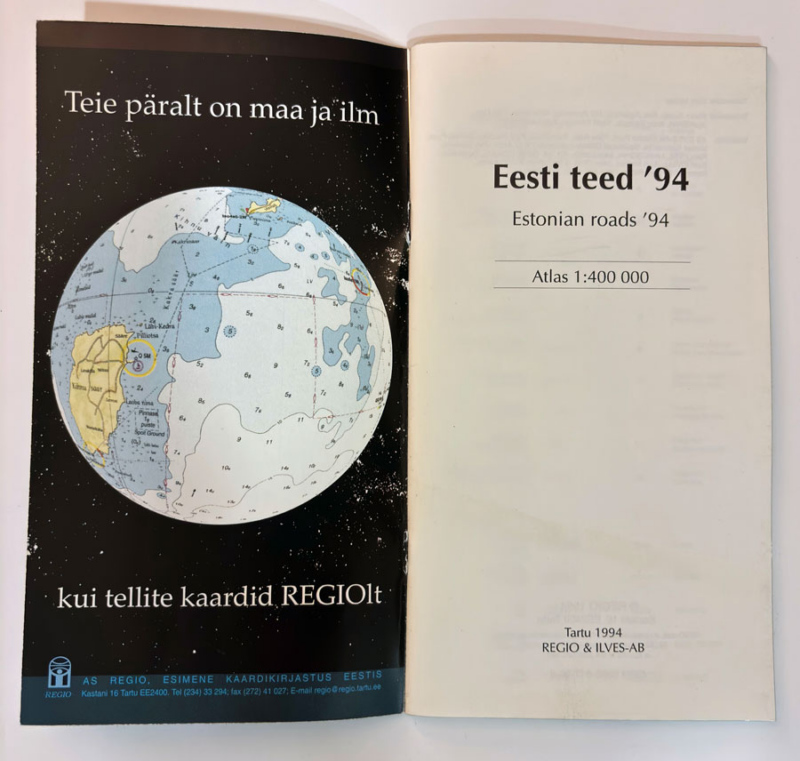 Eesti teedeatlas avaleht