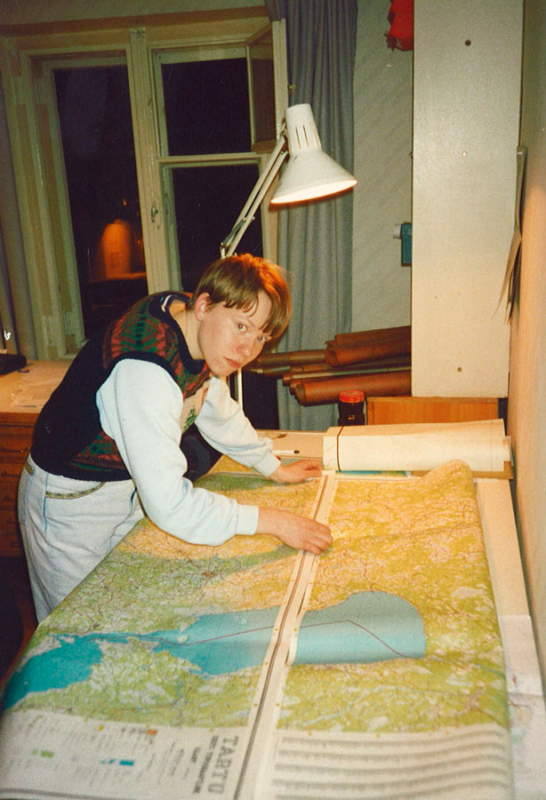 Kartograaf Triin Tarre