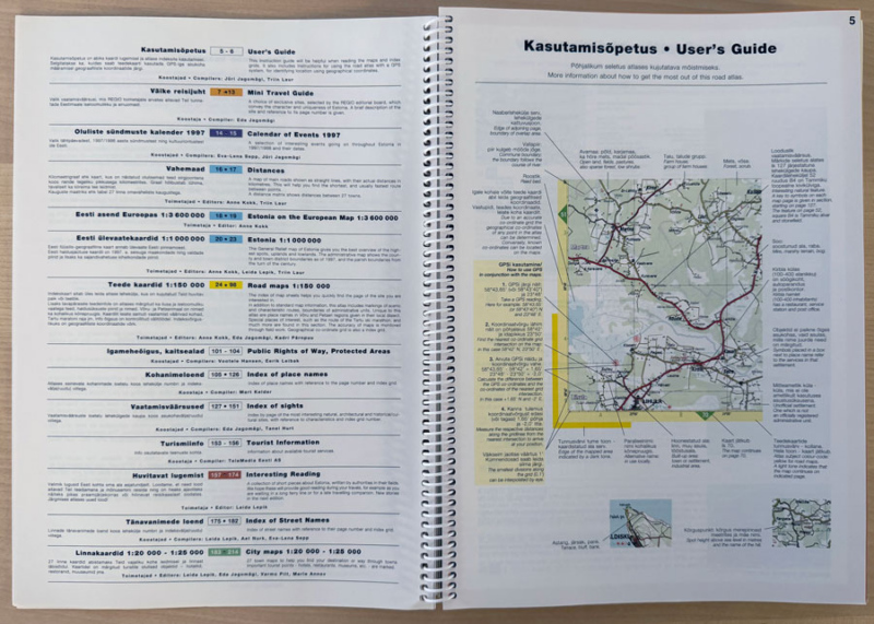 Regio Eesti teedeatlas kasutamisõpetus