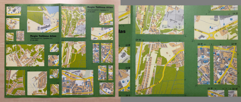 Tallinna atlase täienduslehed