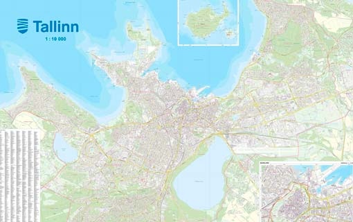 Fragment Tallinna seinakaardist