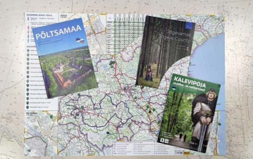 Tourismusbroschüren aus Jõgevamaa