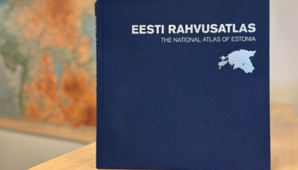 Eesti rahvusatlas laual