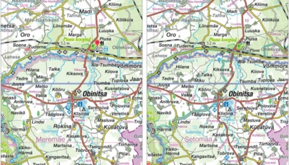 2017 ja 2022 aastal ilmunud atlase sisu võrdlus