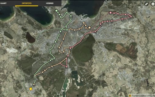Karl Storz map about employee transportation solution